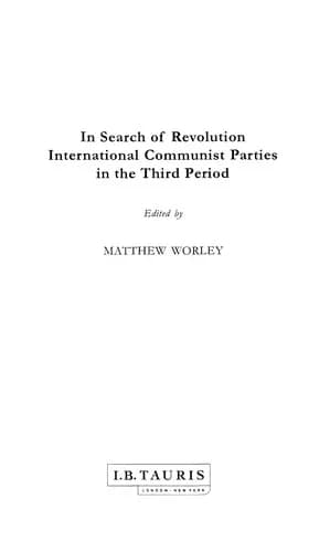 Cover of In Search of Revolution