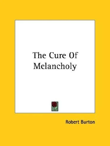Cover of The Cure Of Melancholy