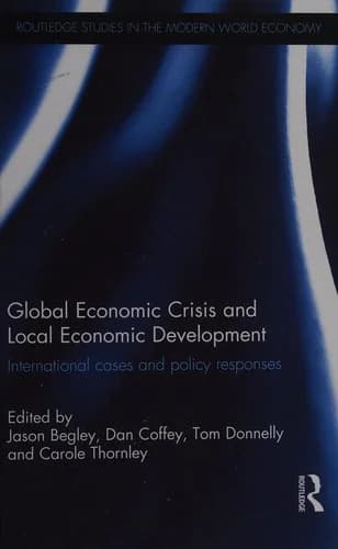 Cover of Global Economic Crisis and Local Economic Development