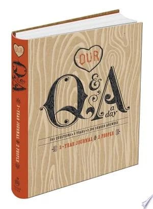 Cover of Our Q and A a Day: 3-Year Journal for 2 People by Potter Style - Non Fiction - Hardback