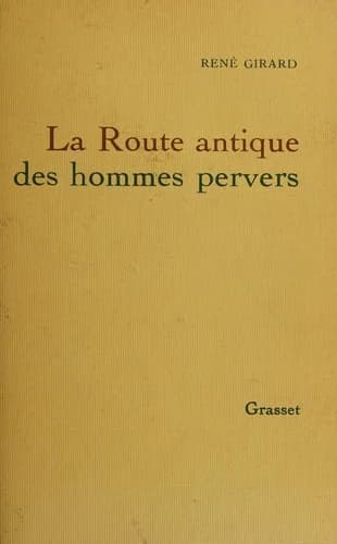 Cover of La route antique des hommes pervers