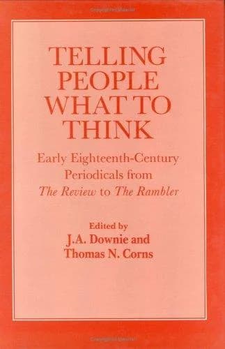 Cover of Telling People What to Think