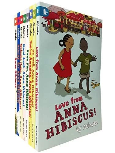 Cover of Anna Hibiscus Series 8 Book Collection By Atinuke Ages 7 To 9 Paperback New Pack