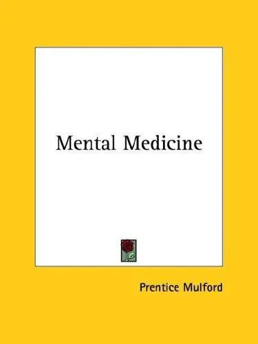Cover of Mental Medicine