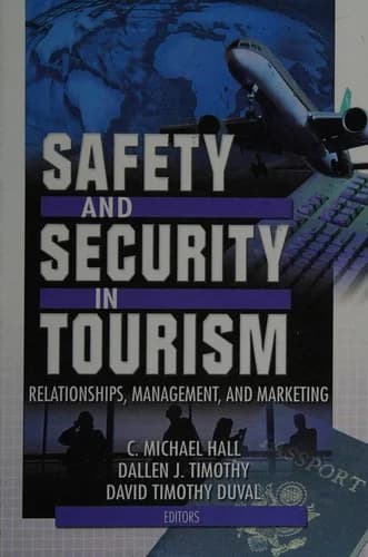 Cover of Safety and Security in Tourism