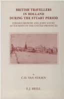 Cover of British Travellers in Holland during the Stuart Period