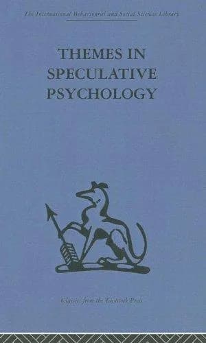 Cover of Themes in Speculative Psychology