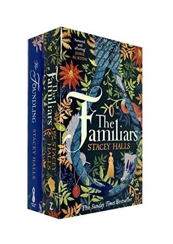 Cover of Stacey Halls Collection 2 Books Set Foundling, The Familiars Paperback