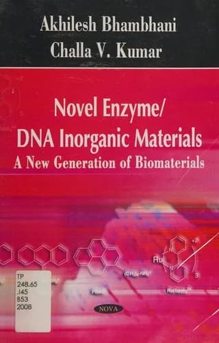 Cover of Novel Enzyme / DNA Inorganic Materials