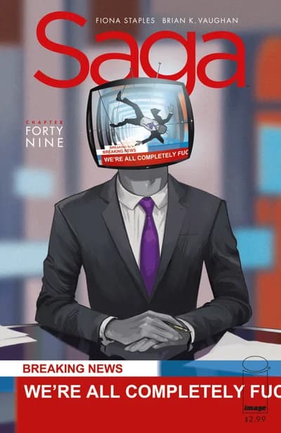 Cover of Saga #49 — Chapter Forty-Nine