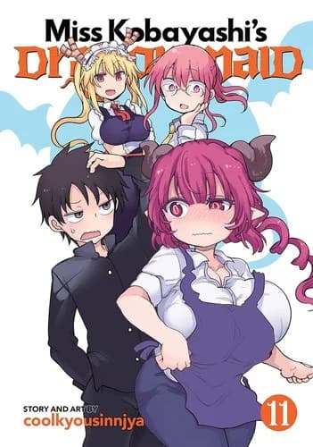 Cover of Miss Kobayashi's Dragon Maid Volume 11