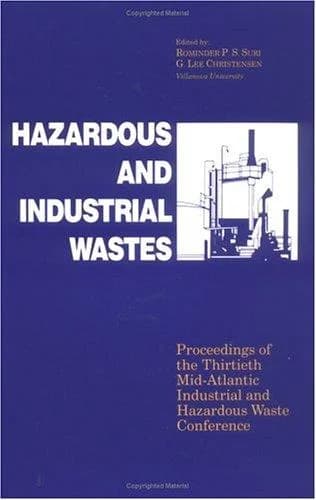 Cover of Hazardous and Industrial Waste Proceedings, 30th Mid-Atlantic Conference
