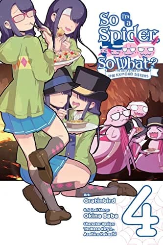 Cover of So I'm a Spider, So What? Kumoko Sisters Volume 4