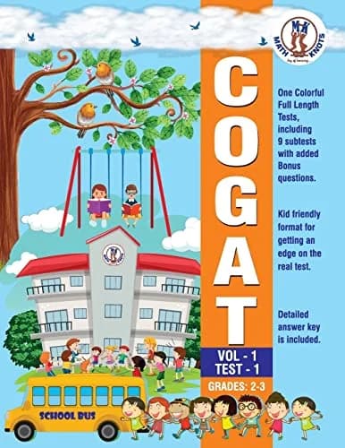 Cover of CogAT Vol 1 -TEST - 1