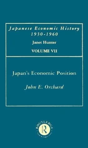 Cover of Japans Econ Position V 7