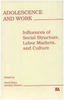 Cover of Adolescence and Work