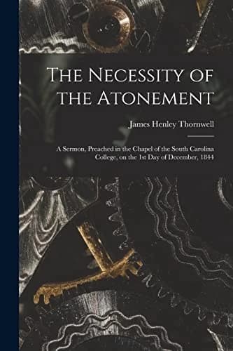 Cover of The Necessity of the Atonement