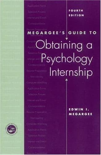 Cover of Megargee's Guide to Obtaining a Psychology Internship