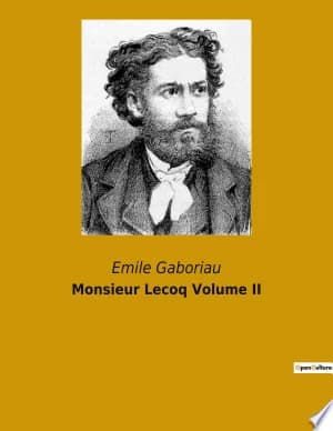 Cover of Monsieur Lecoq Volume II