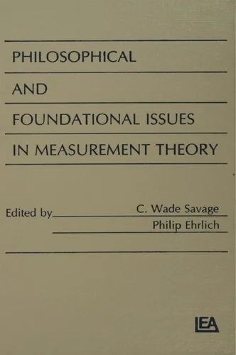 Cover of Philosophical and Foundational Issues in Measurement Theory
