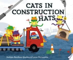 Cover of Cats in Construction Hats