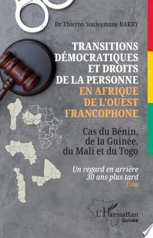 Cover of Transitions démocratiques et droits de la personne en Afrique de l'Ouest francophone