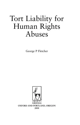 Cover of Tort Liability for Human Rights Abuses