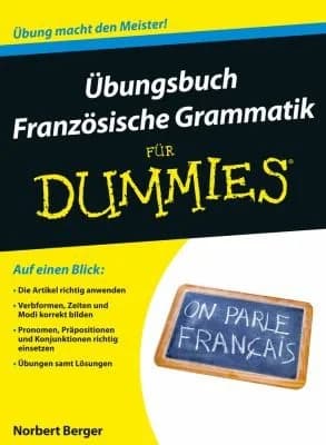 Cover of UEbungsbuch Franzoesische Grammatik fur Dummies
