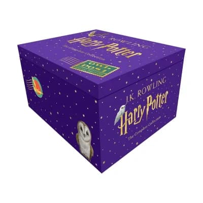 Cover of Harry Potter Owl Post Box Set J K Rowling The Complete Seven Book Collection Hardcover