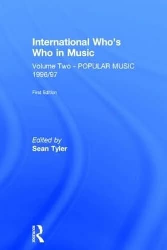 Cover of Intl Whos Who Popular Music E1