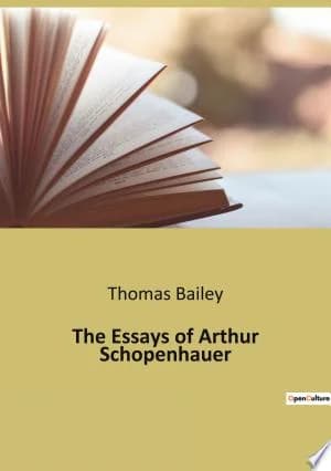 Cover of The Essays of Arthur Schopenhauer