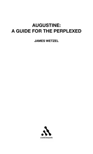 Cover of Augustine: A Guide for the Perplexed
